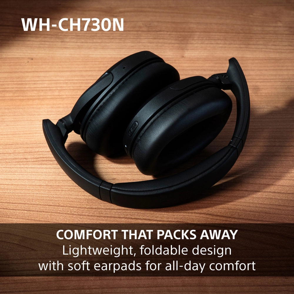 Sony WH-CH730NL Wireless Bluetooth Noise Cancelling Over Ear Headphones - Blue