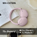 Sony WH-CH730NL Wireless Bluetooth Noise Cancelling Over Ear Headphones - Blue