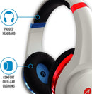 Stealth XP-Match Your Set-Up Red and Blue Neon Wired Over Ear Gaming Headset with Mic