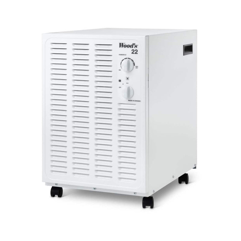 Woods SW22 Refrigerant Dehumidifier Steel 13.5 Litres