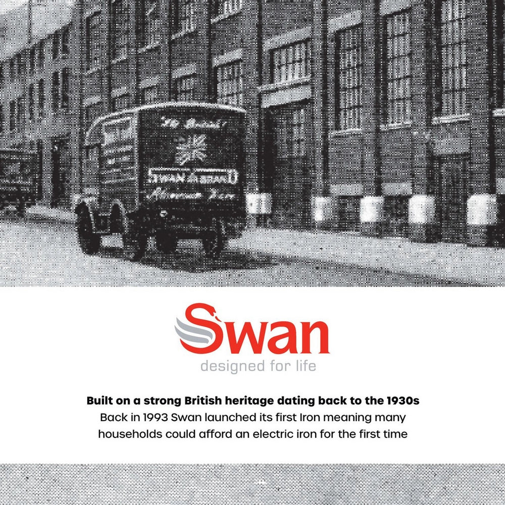 Swan SK22113BLK Espresso Digital Coffee Machine with Built-in Milk Frother - Black