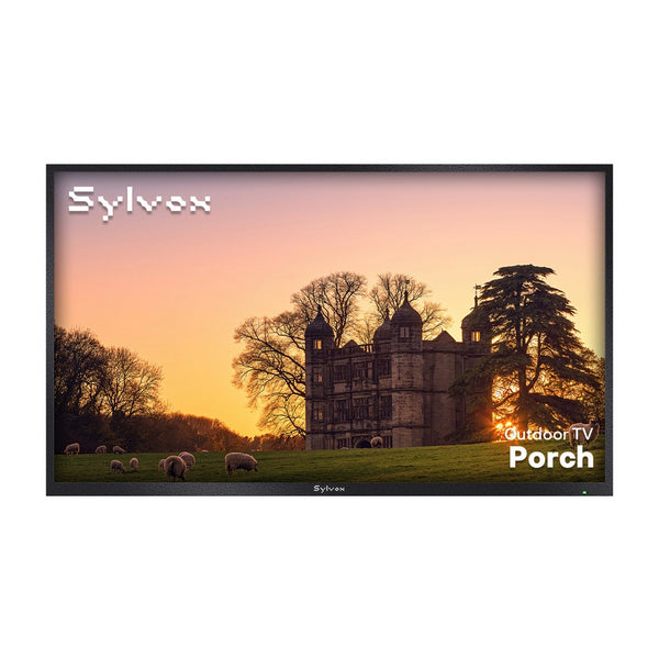 Sylvox OT43B1K4GC 43 Inch 4K Ultra HD LED Partial Sun Outdoor Smart TV 43 Inch