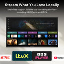 Sylvox OT65B1K4GC 65 Inch 4K Ultra HD LED Partial Sun Outdoor Smart TV 65 Inch