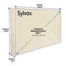 Sylvox OT75A1COVER Waterproof Outdoor TV Cover for 70-75 Inch TVs