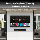 Sylvox OT75B1K4GC 75 Inch 4K Ultra HD LED Partial Sun Outdoor Smart TV 75 Inch