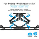 Sylvox S100MCMA0 Outdoor TV Full Motion Wall Mount for 32 to 75 Inch TVs