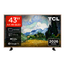 TCL 43A400 PRO-UK  43 Inch NXTVISION A400 Pro 4K UHD HDR QLED Google Frame TV 2026 43 Inch