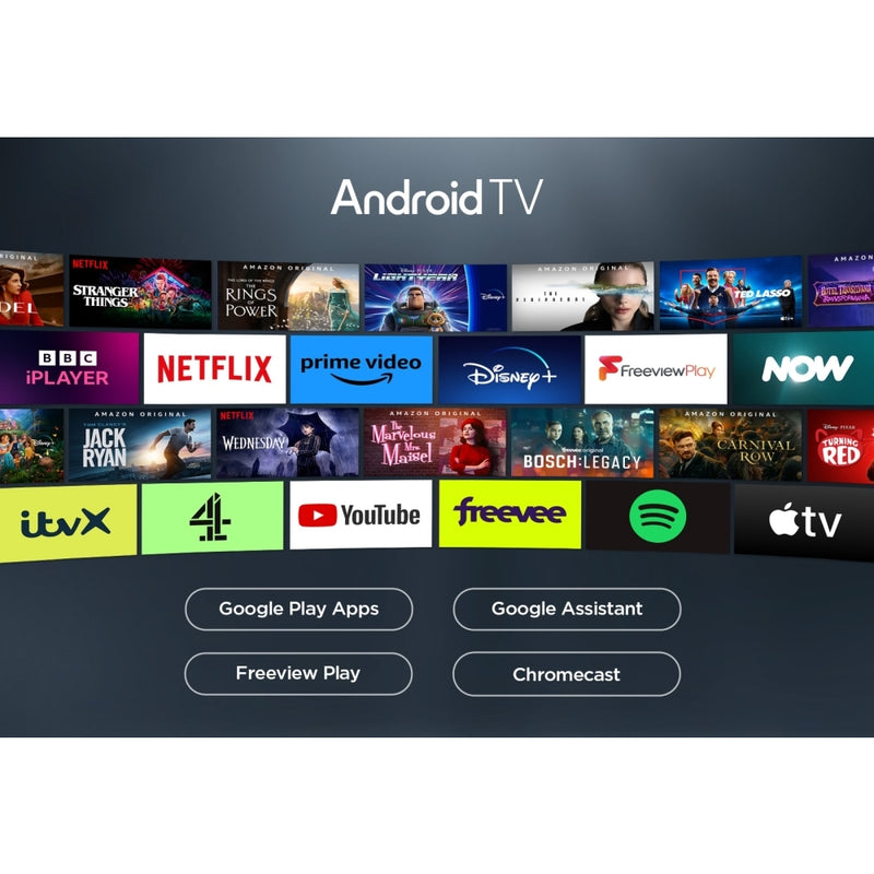 TCL 43C655K 43 Inch C655K 4K QLED UHD HDR Smart Android TV 2024 43 Inch