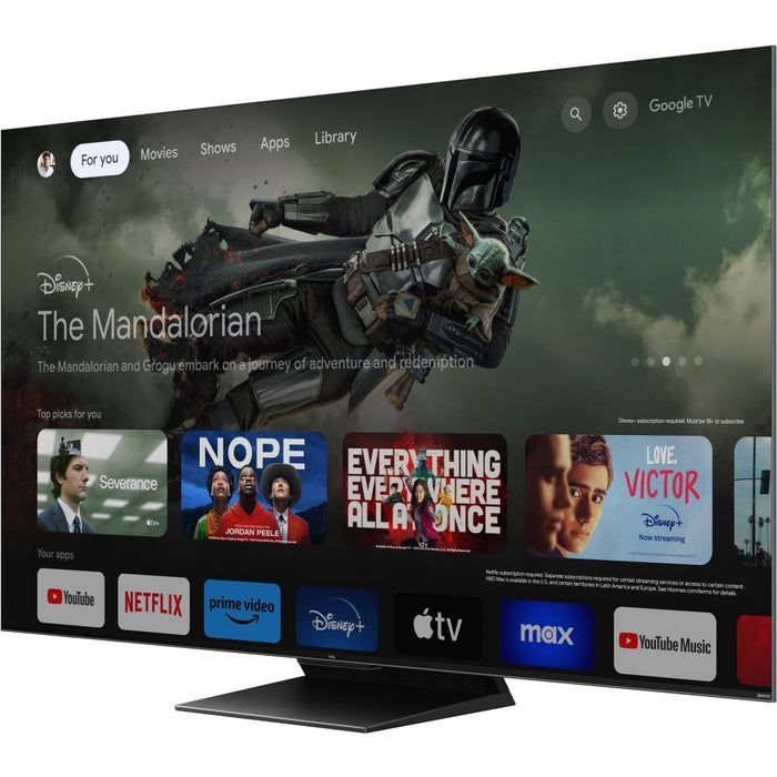 TCL 50C805K 50 Inch C805K 4K UHD HDR QLED Mini LED Smart Google TV 2024 50 Inch