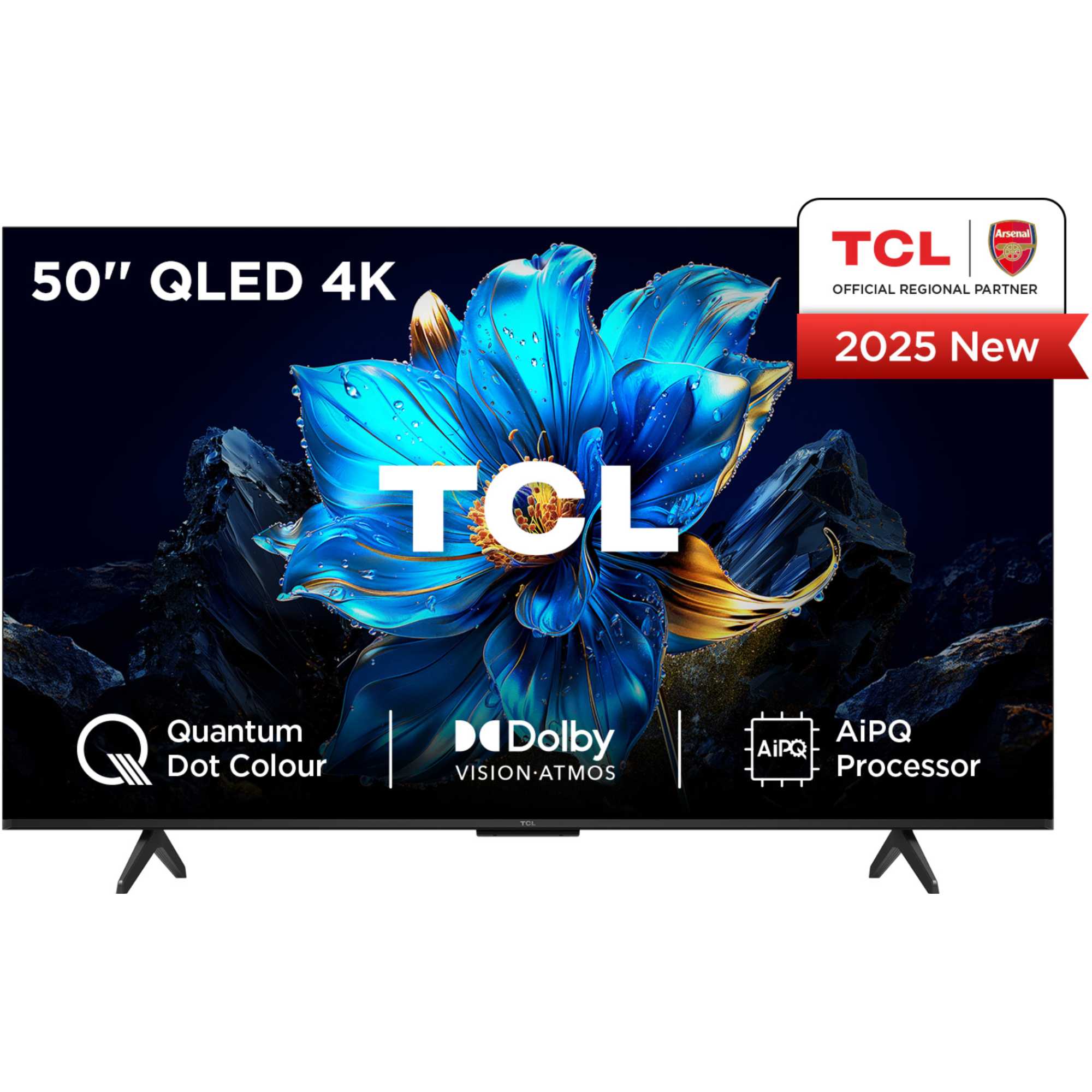 TCL 50P7K-UK 50 Inch P7K 4K QLED Ultra HD HDR Direct LED Smart Google TV 2025 50 Inch