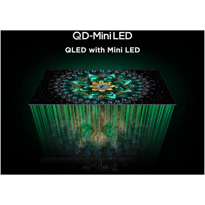 TCL 50Q6C-UK 50 Inch Q6C 4K Ultra HD HDR QD-Mini LED Smart Google TV 2025 50 Inch