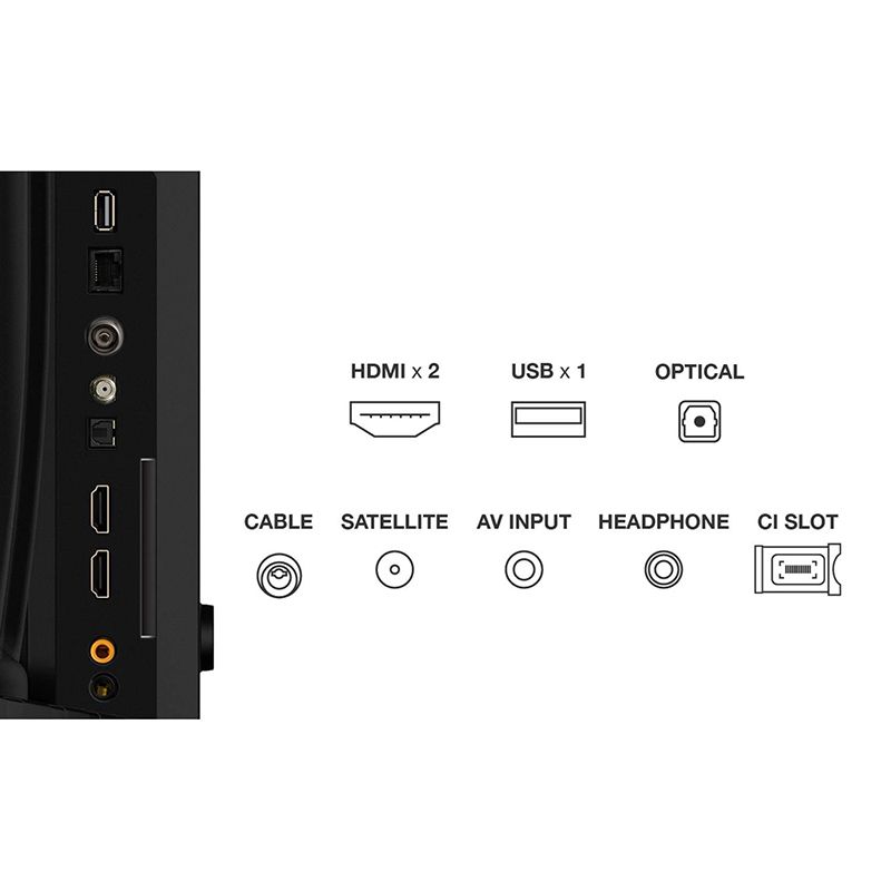 TCL 50V5C-UK 50 Inch V5C QLED Full HD HDR Google Smart TV 2025 50 Inch