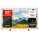 TCL 55A400 PRO-UK 55 Inch NXTVISION A400 Pro 4K UHD HDR QD-MINI LED AI Art TV 2026