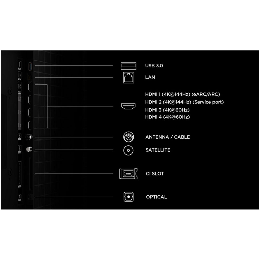 TCL 55A400U-UK 55 Inch A400U 4K Ultra HD HDR QD-Mini LED Smart Google TV 2026 55 Inch