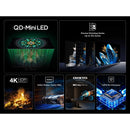 TCL 55Q6C-UK 55 Inch Q6C 4K Ultra HD HDR QD-Mini LED Smart Google TV 2025 55 Inch