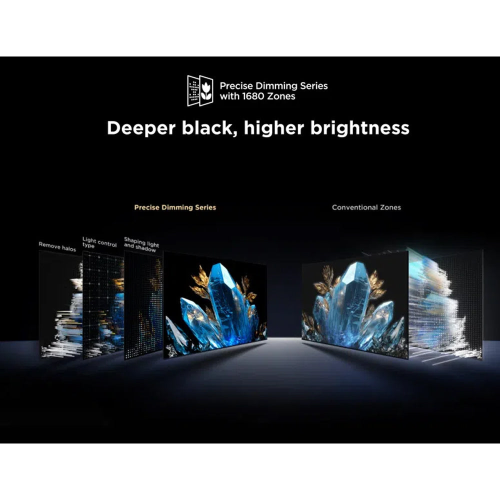 TCL 65C8K-UK 65 Inch C8K 4K Ultra HD HDR Premium QD-Mini LED Smart TV 2025 65 Inch