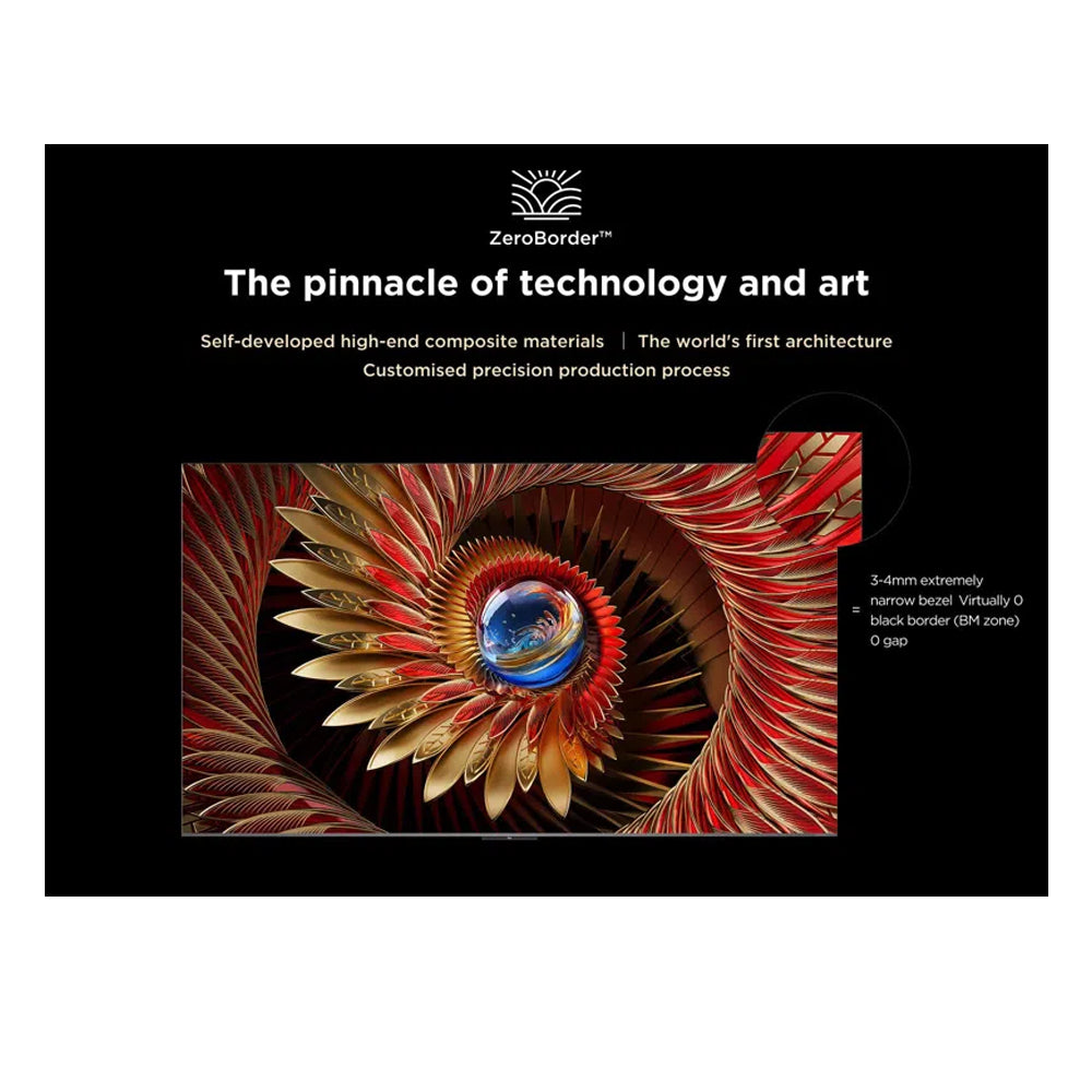 TCL 65C8K-UK 65 Inch C8K 4K Ultra HD HDR Premium QD-Mini LED Smart TV 2025 65 Inch