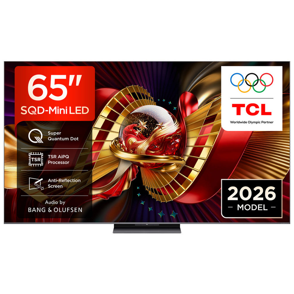 TCL 65C8L-UK 65 Inch C8L 4K Ultra HD HDR Premium SQD-Mini LED Smart TV 2026 65 Inch