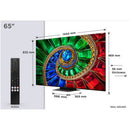 TCL 65RM7L-UK 65 Inch RM7L 4K Ultra HD HDR RGB Mini LED Smart Google TV 2026 65 Inch