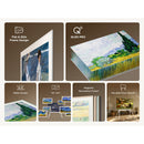 TCL 75A300W-UK 75 Inch NXTVISION A300W 4K Ultra HD QLED PRO HDR Google Frame TV 2025 75 Inch