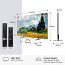 TCL 75A400 PRO-UK 75 Inch NXTVISION A400 Pro 4K UHD HDR QD-MINI LED AI Art TV 2026