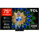 TCL 75A400U-UK 75 Inch A400U 4K Ultra HD HDR QD-Mini LED Smart Google TV 2026 75 Inch