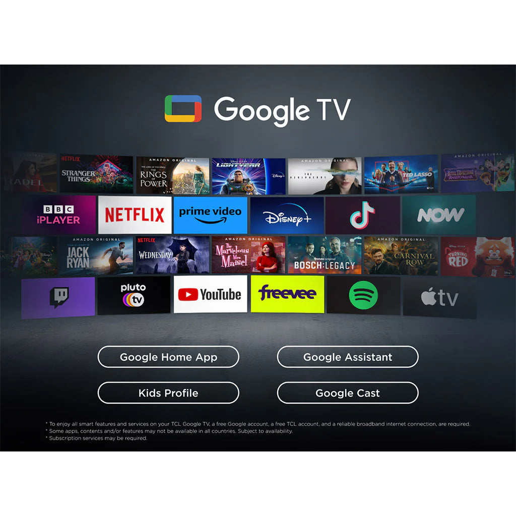 TCL 75C6KS-UK 75 Inch C6KS Premium 4K Ultra HD HDR QD-Mini LED Smart TV 2025 75 Inch