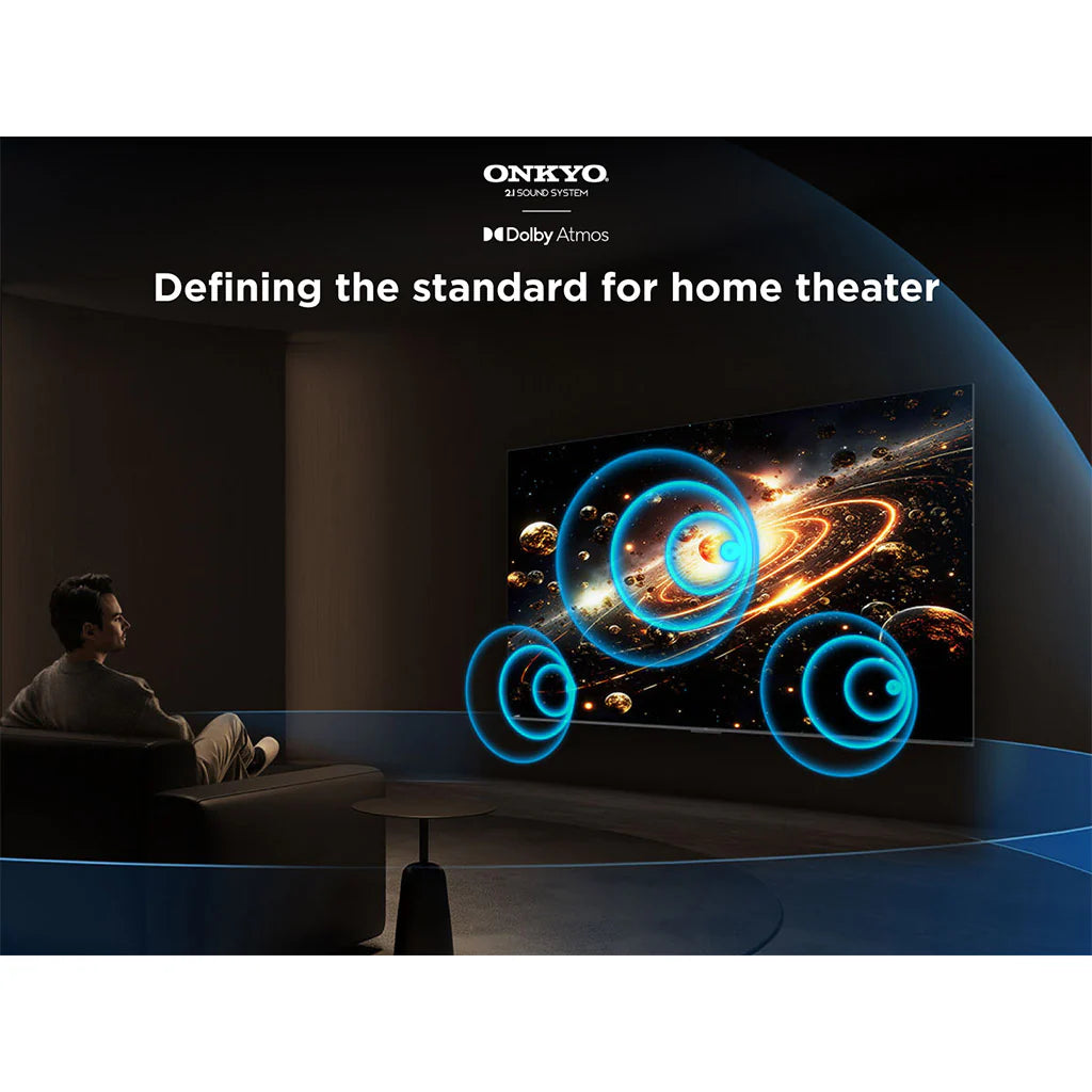 TCL 75C6KS-UK 75 Inch C6KS Premium 4K Ultra HD HDR QD-Mini LED Smart TV 2025 75 Inch