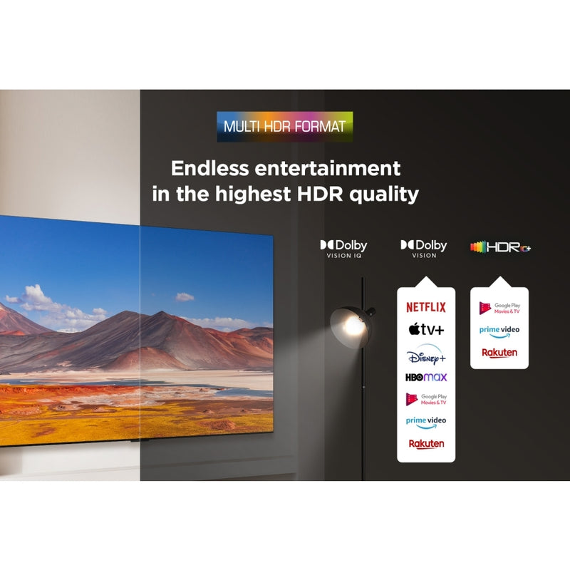 TCL 75C855K 75 Inch C855K 4K UHD HDR QLED Mini LED Smart Google TV 2024 75 Inch