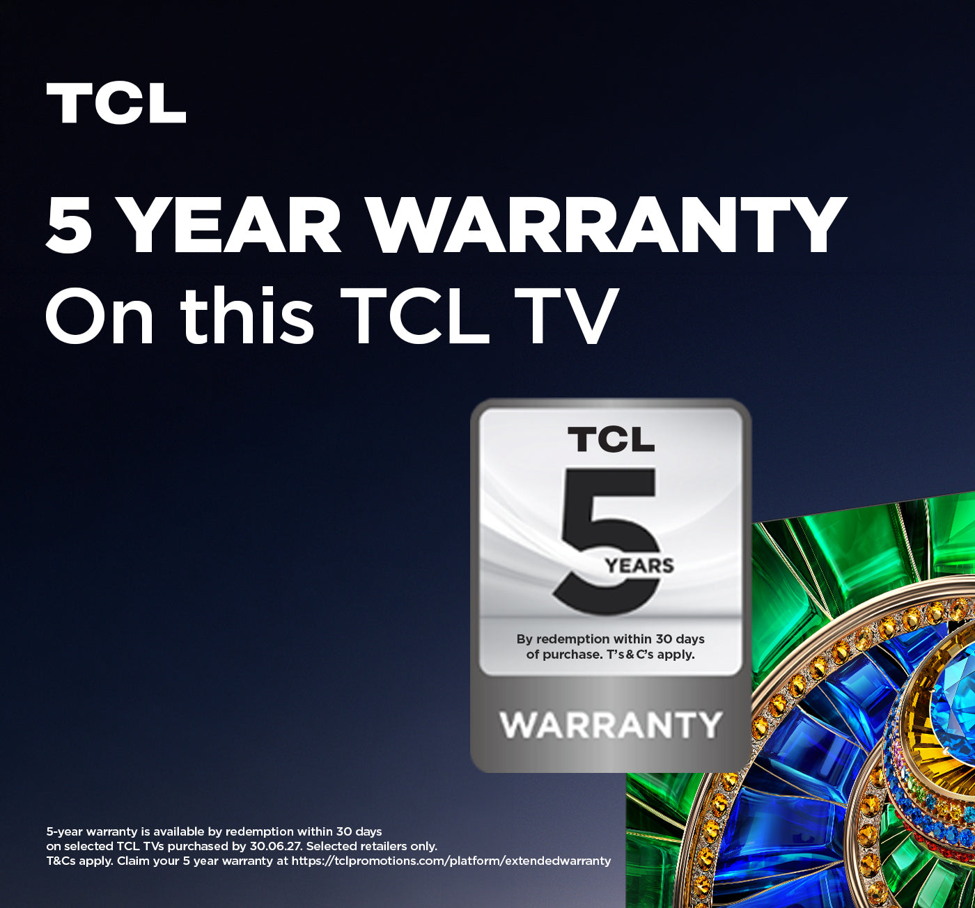 TCL 75RM7L-UK 75 Inch RM7L 4K Ultra HD HDR RGB MINI LED Smart Google TV 2026 75 Inch