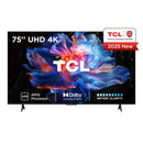 TCL 75V6C-UK 75 Inch V6C 4K Ultra HD HDR Direct LED Smart Google TV 2025 75 Inch