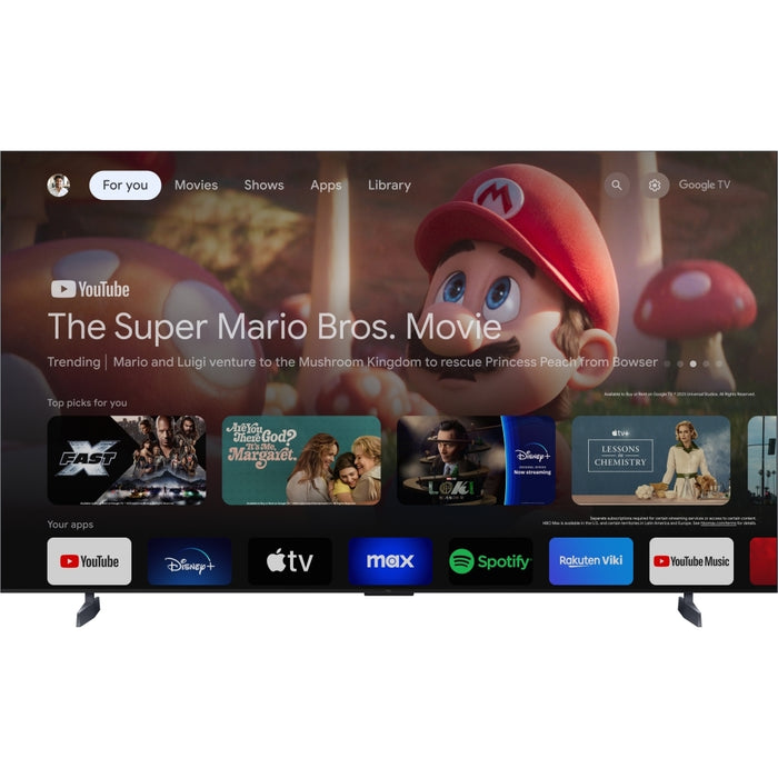 TCL 85C855K 85 Inch C855K 4K UHD HDR QLED Mini LED Smart Google TV 2024 85 Inch