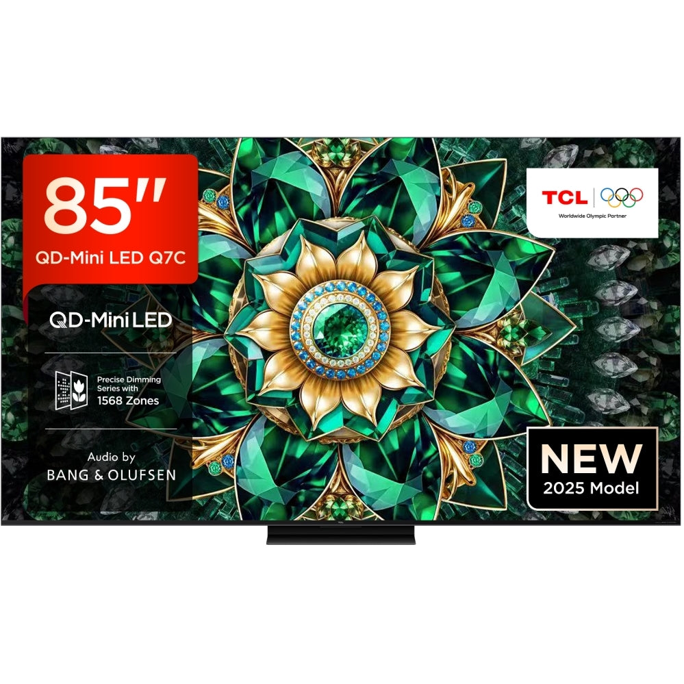 TCL 85Q7C-UK 85 Inch Q7C 4K Ultra HD HDR QD-Mini LED Smart Google TV 2025 85 Inch