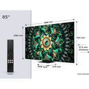 TCL 85Q7C-UK 85 Inch Q7C 4K Ultra HD HDR QD-Mini LED Smart Google TV 2025 85 Inch