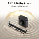 TCL A65K-UK Design Series 3.1.2ch Dolby Atmos Soundbar & DTS:X Soundbar with Subwoofer