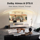 TCL A65K-UK Design Series 3.1.2ch Dolby Atmos Soundbar & DTS:X Soundbar with Subwoofer