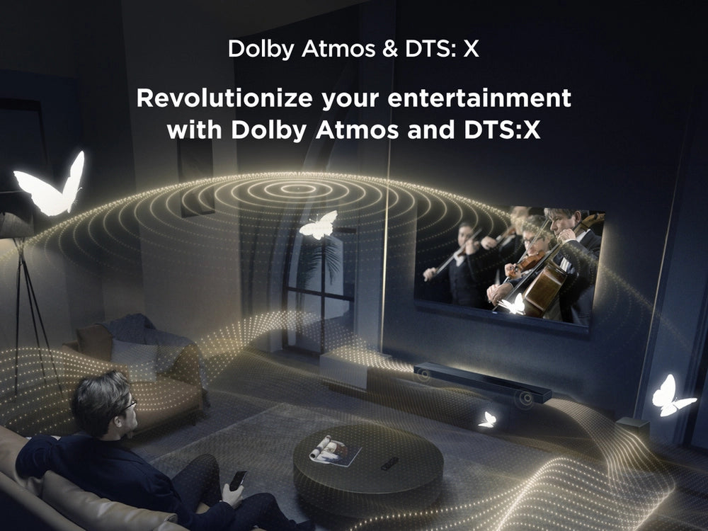 TCL Q65H 5.1ch Soundbar and Wireless Subwoofer with Dolby Atmos and DTS:X