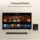 TCL S60K-UK 3.1ch Dolby Atmos & DTS:X Soundbar with Wireless Subwoofer - Black