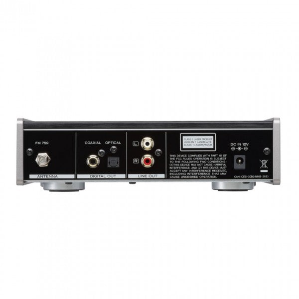 Teac PD-301DAB-X CD-Player and DAB DAB+ FM Tuner Silver Silver