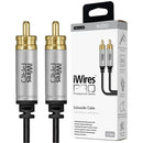 Techlink 711053 iWires PRO High-Fidelity Subwoofer Cable 1 RCA to 1 RCA - 3 metres