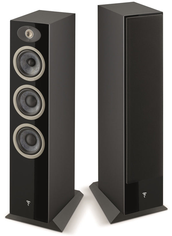 Focal Theva N2 Compact Floor Standing Speakers Pair Black