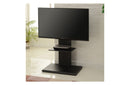 TTAP FS2 Floor Pedestal TV Stand for 32 to 65 Inches TVs Black Black