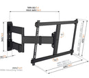 TVM 3845 Full-Motion TV Wall Mount