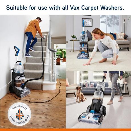 Vax 1-1-143048 Platinum Antibacterial Carpet Cleaning Solution 5pk