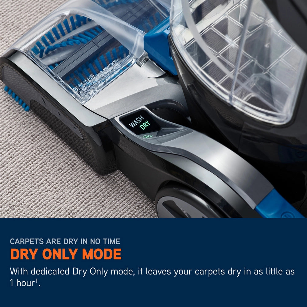 Vax Platinum SmartWash CDCW-SWXS Carpet Cleaner - Charcoal and Blue