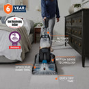 Vax Platinum SmartWash CDCW-SWXS Carpet Cleaner - Charcoal and Blue