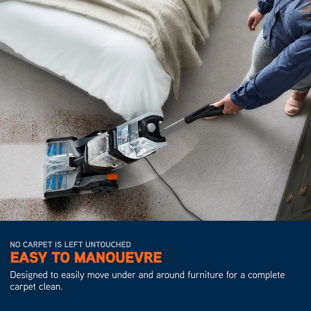 Vax Platinum Smartwash Classic CDCW-SWXC Carpet Cleaner - Silver and Blue