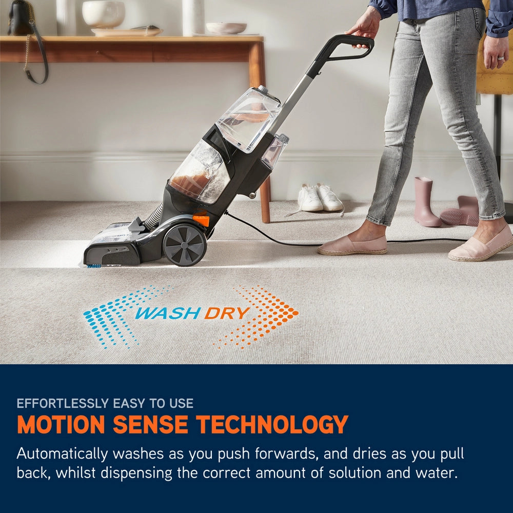 Vax Platinum Smartwash Classic CDCW-SWXC Carpet Cleaner - Silver and Blue