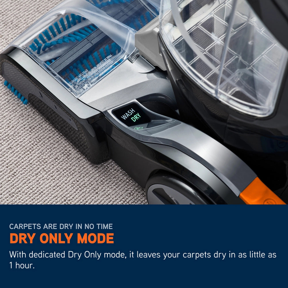 Vax Platinum Smartwash Classic CDCW-SWXC Carpet Cleaner - Silver and Blue