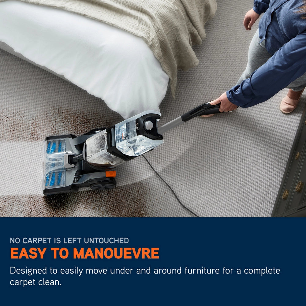 Vax Platinum Smartwash Classic CDCW-SWXC Carpet Cleaner - Silver and Blue